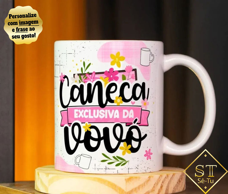 Caneca Exclusiva da Avó